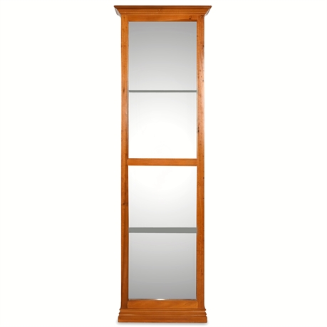 72" Curio Cabinet with Glass Doors