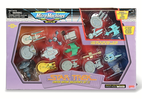 Star Trek Galoob MicroMachines Limited Edition Collector's Set 2