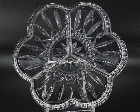 Waterford Crystal Divided Tray