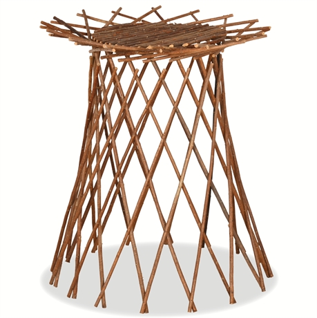 Whimsical Twig Side Table
