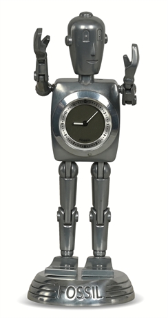 Fossil Watch Clock "Stan The Big Tic Man" Robot