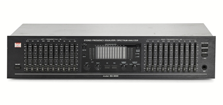 BSR Stereo Frequency Equalizer/Spectrum Analyzer