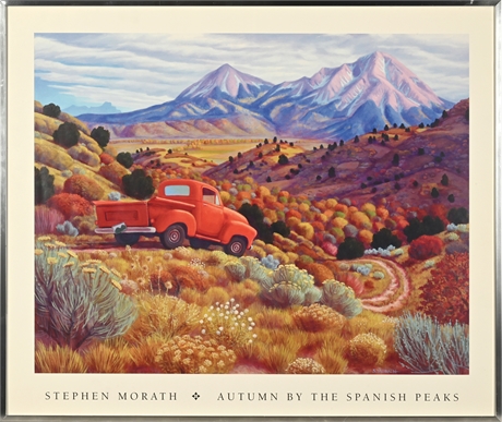 Stephen Morath's "Autumn by the Spanish Peaks"