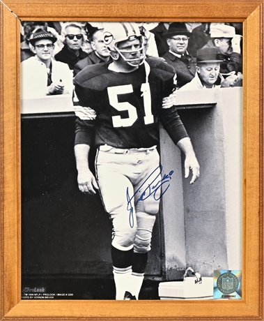 Green Bay Packers Jim Ringo Autographed Photo