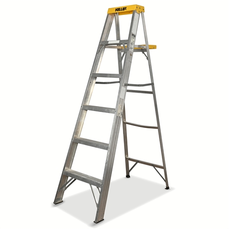 Keller 6 Ft Aluminum Step Ladder