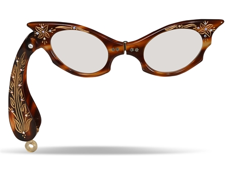 1950's Cat's Eye Folding Glasses