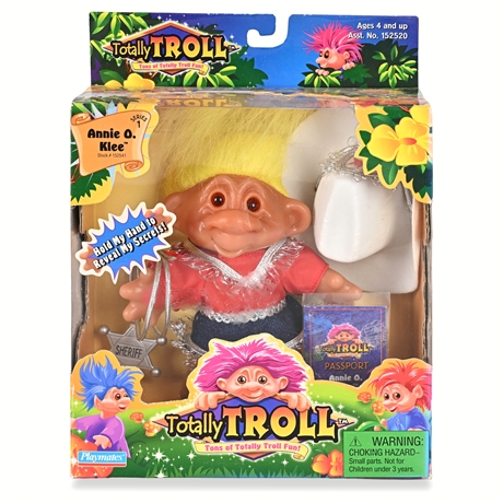 Totally Troll “Annie O. Klee” Series 1 Playmates 2001 – NIB