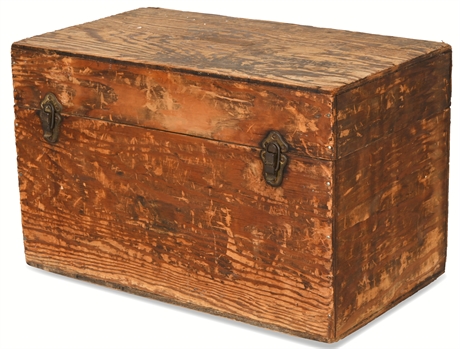 Antique Wood Chest/Crate