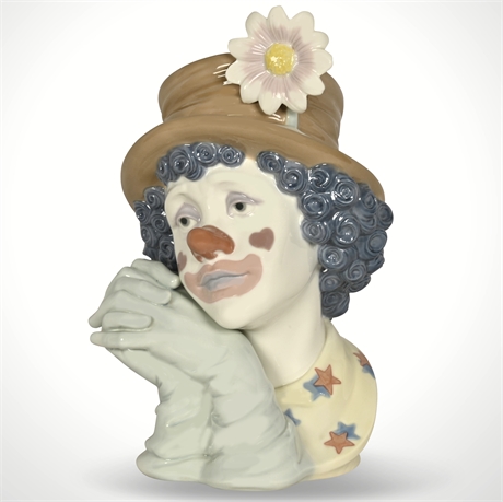 Lladro® 'Melancholy Clown' Sculpture