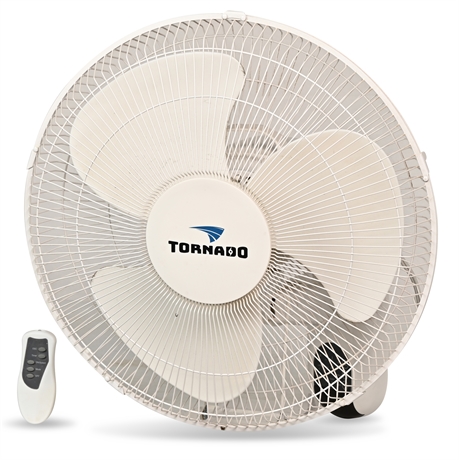 Pair Tornado 16" Wall Fans