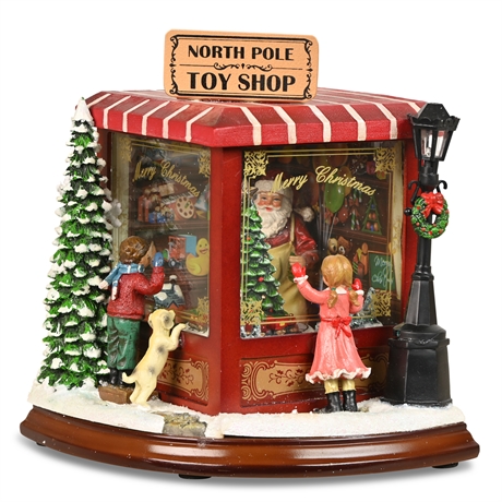 Roman "North Pole Toy Shop"