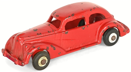 Arcade Cast Iron “Fire Chief” Sedan No. 1511 — Red Prewar Toy, c. 1930s
