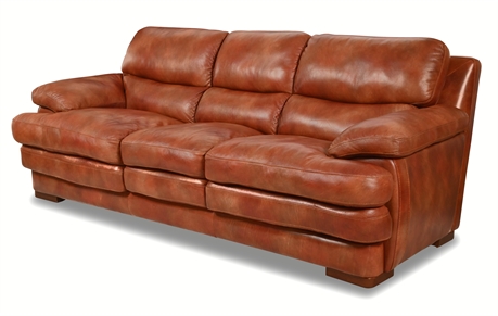 Flexsteel Leather Sofa Sleeper