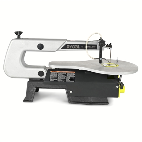 Ryobi SC165VS 16" Scroll Saw w/ Manual, Blades & OEM T-Handle Tool