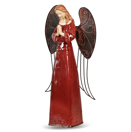 23" Ceramic Angel