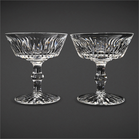 Waterford® Crystal “Eileen” Champagne/Tall Sherbet Coupes – Set of 2