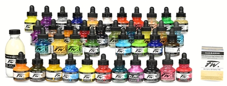 Daler-Rowney FW Acrylic Artists Ink Collection