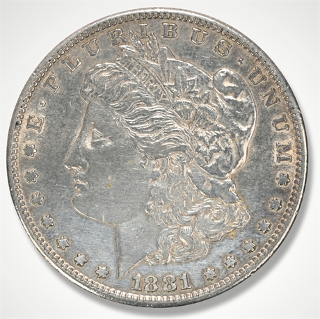 1881-S Morgan Silver Dollar - 90% Silver