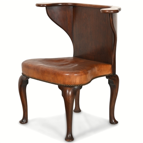 Quigley Furniture Company Antique Cockfight Chair