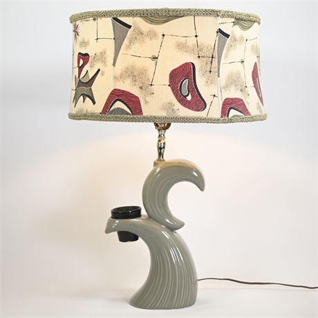 Mid-Century Atomic Style Table Lamp