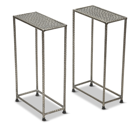 Petite Iron Side Tables