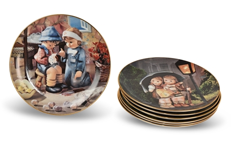(7) Hummel: 'Little Companions' Collectible Plates