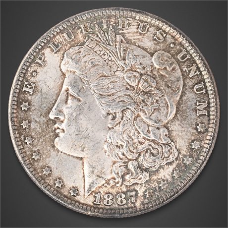 1887 Morgan Silver Dollar – Philadelphia Mint – .900 Silver