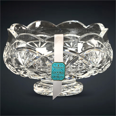 Waterford Crystal 'Dublin Doors' 7" Footed Bowl