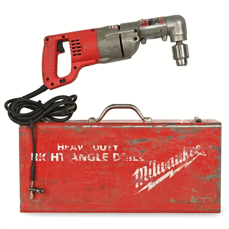 Milwaukee 1/2" D-Handle Right Angle Drive Drill