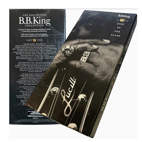 B.B. King King of the Blues 4CD Box Set MCA 1992
