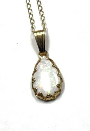 14KT Opal Necklace