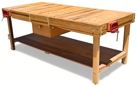 Homemade Heavy Duty Workbench