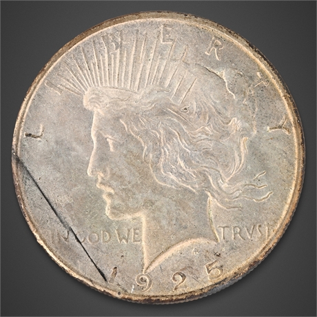 1925 Peace Dollar – Philadelphia Mint – .900 Silver