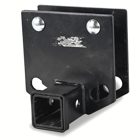 Rugged 2" Steel Hitch Receiver Adapter – Heavy Duty Bolted Bracket