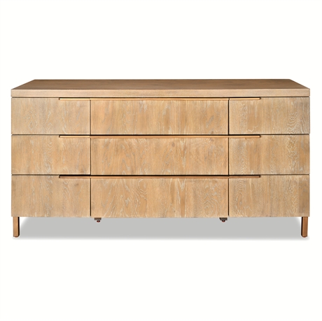 Hooker Furniture Pacifica 9-Drawer Dresser — Light Wood, Model 6075-90002-LTWD