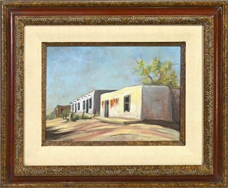 "Morning in Las Cruces" by Theron M. Trumbo (Trombeau)
