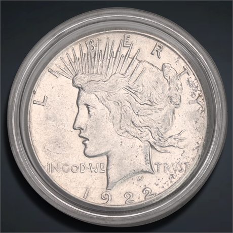 1922 Peace Silver Dollar