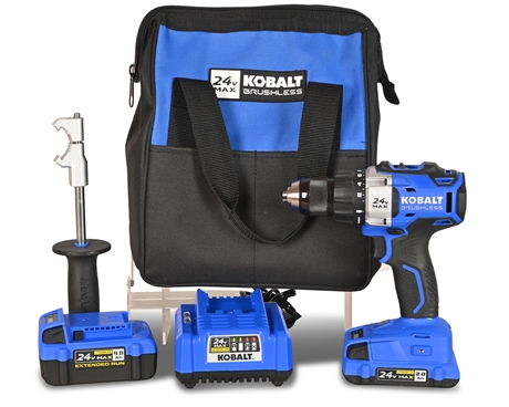 Kobalt Brushless 24 Volt Drill/Driver & Reciprocating Saw