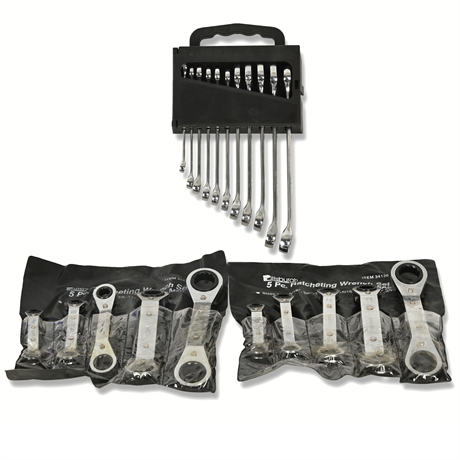 Pittsburgh Ratcheting Wrench Sets