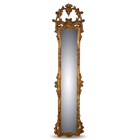 Renaissance Revival Style Gilt Pier Mirror