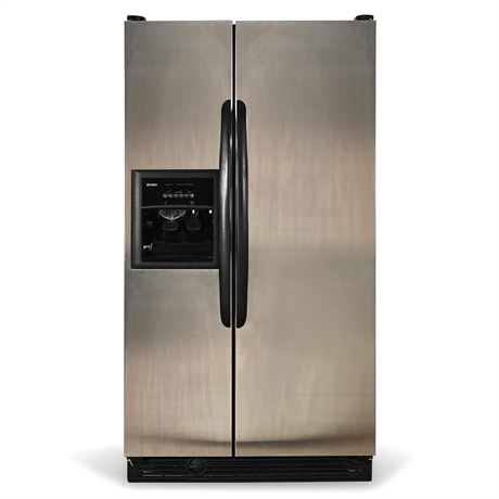Kenmore Side-by-Side Refrigerator – Stainless, Ice & Water, 22.75 cu ft