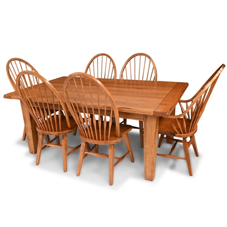 Traditional Oak Dining Set