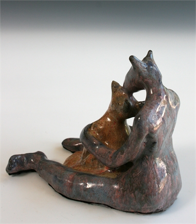Lesli Zerr "Connections" (blue violet)