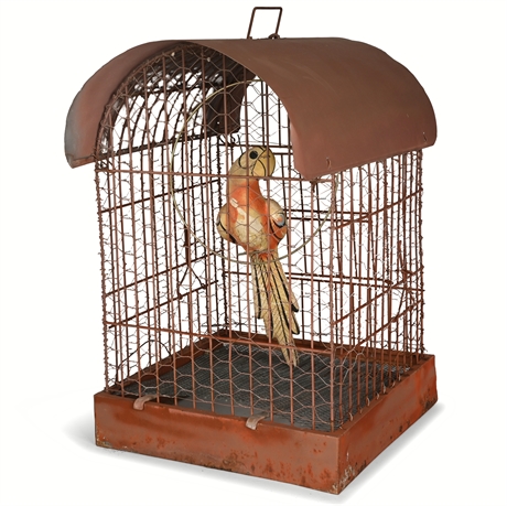 Decorative Rustic Birdcage