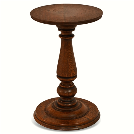 Fern Stand Early 20th Century Solid Oak