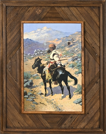 'Indian Trapper' - Frederic Remington Giclee