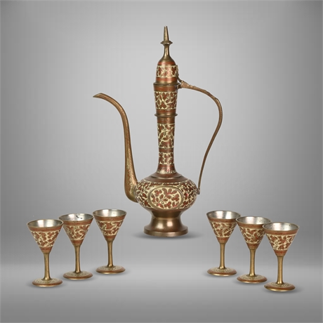 Vintage Brass Aftaba