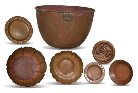 Antique Arts & Crafts Copper Collection