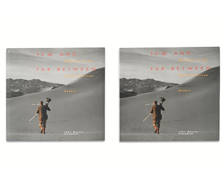 Lot of 2 Photography Books – Few and Far Between by John Martin Campbell