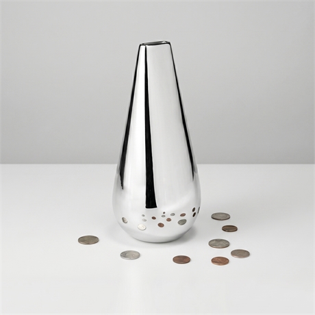 Umbra Volcoino Chrome Coin Bank